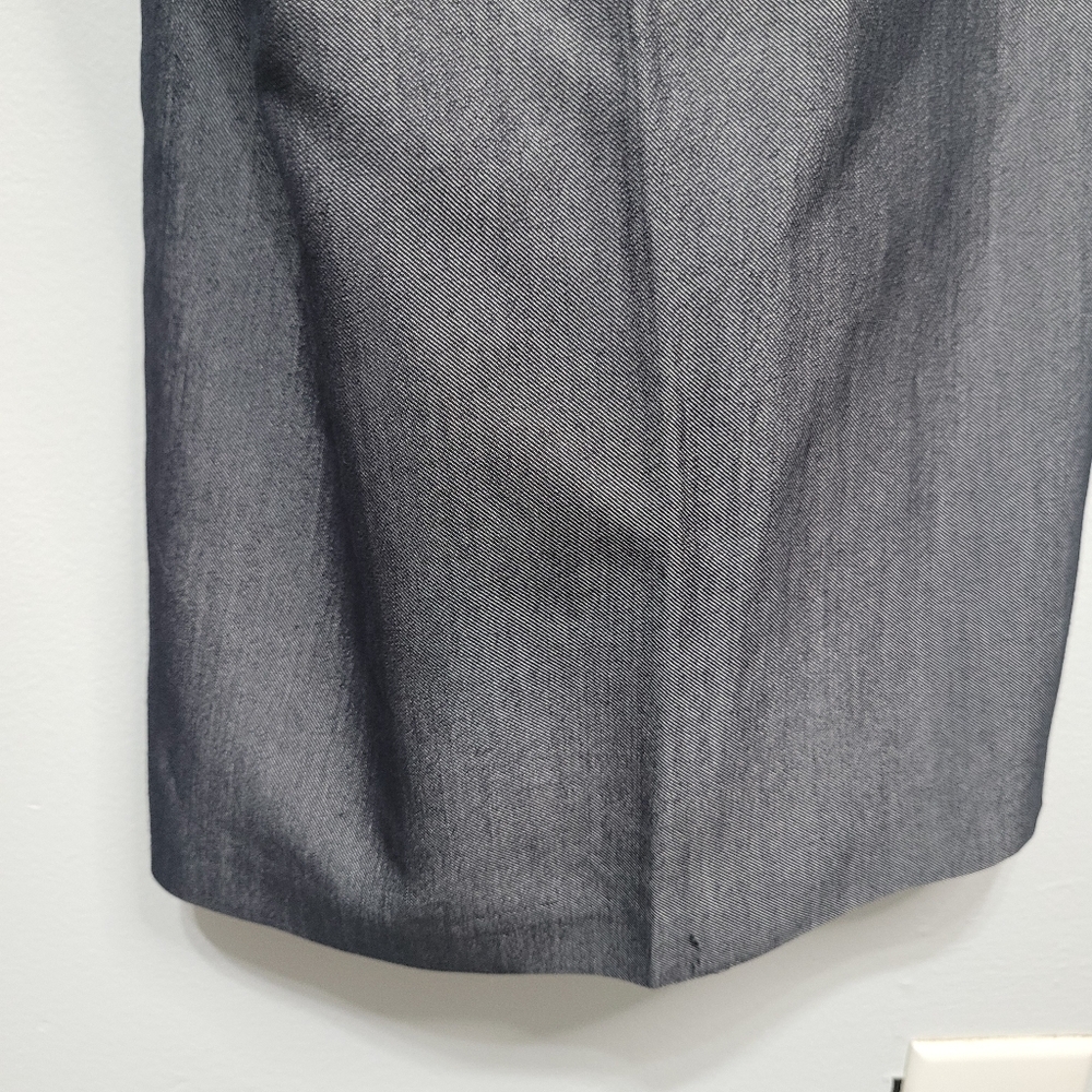 Ashley Stewart Grey Wide Leg Dress Pants Women's Size 24 Flawed Workwear Office - Picture 11 of 16